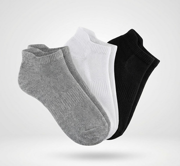 Bamboo Performance Sneaker Socks – 3 Pack