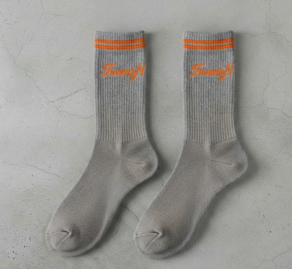 Bamboo Performance Ankle Socks – Grey