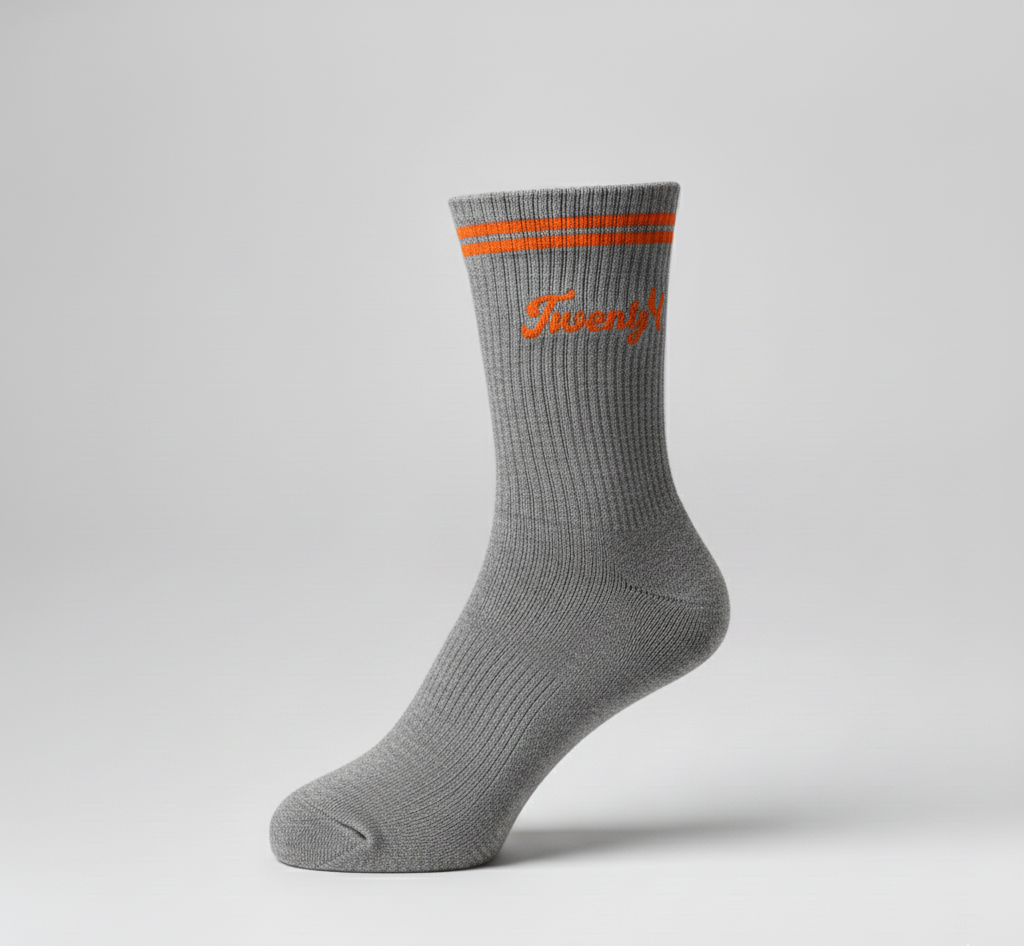 Bamboo Performance Ankle Socks – Grey